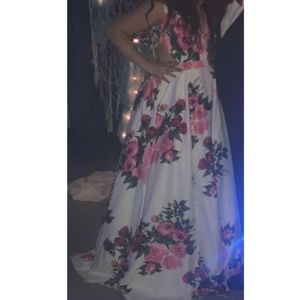 Floor length Jovani gown
